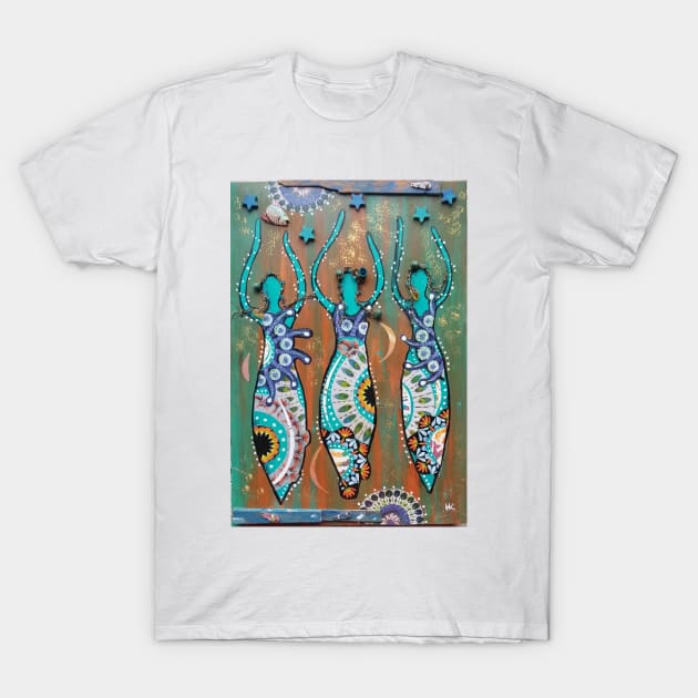 Soul Sisters of the Sea by Harriette Knight T-Shirt by harrietteknight